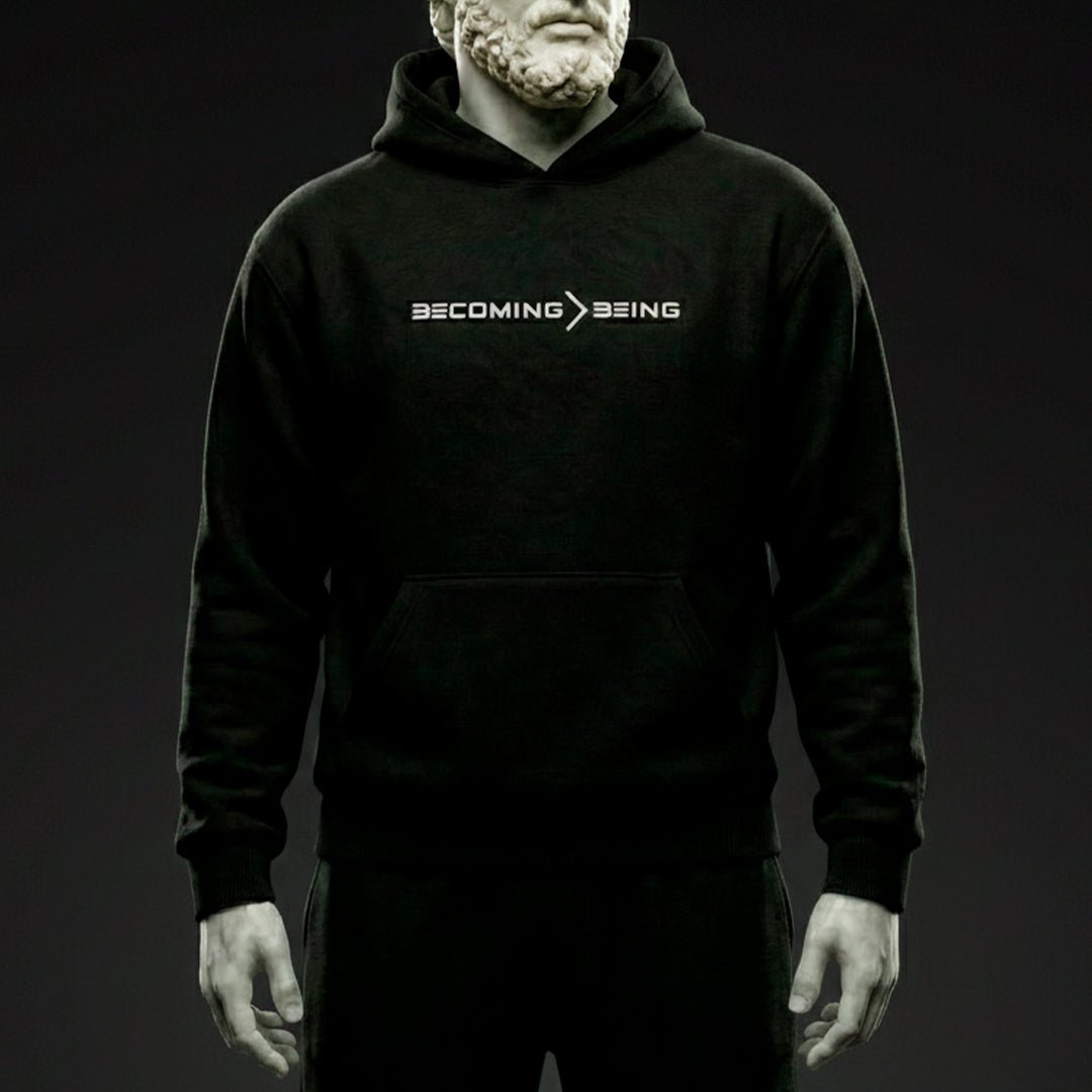 BECOMING > BEING — The Process Hoodie